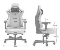 ANDA SEAT Kaiser 3 XL Black PVC - 1473910 - zdjęcie 7